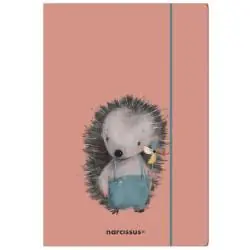 TECZKA NA DOKUMENTY LAKIEROWANA Z NADRUKIEM NARCISSUS A4