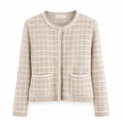 KARDIGAN DAMSKI Z OZDOBNYMI GUZIKAMI ROZMIAR M/L