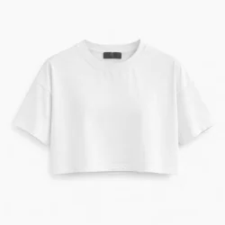 CROP TOP BIAŁY CIDER ROZMIAR M