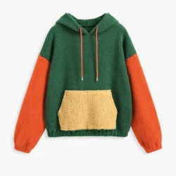 BLUZA DAMSKA POLAROWA Z KAPTUREM CIDER ROZMIAR M