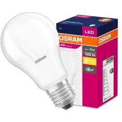 ŻARÓWKA LED OSRAM E27 10W CIEPŁA 2700K MATOWA ODPOWIEDNIK 75W