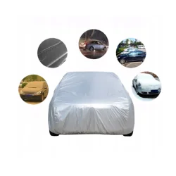 POKROWIEC SAMOCHODOWY CAŁOROCZNY XXXL 550X200X150 CM WODOODPORNY SZARY