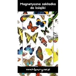 MAGNETYCZNA ZAKŁADKA DO KSIĄŻEK MOTYLE HENRY