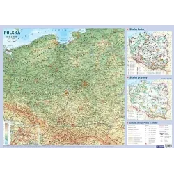 MAPA POLSKI PLANSZA EDUKACYJNA