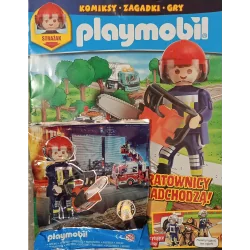 KOMIKSY ZAGADKI GRY PLAYMOBIL STRAŻAK