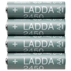 BATERIE LADDA AA HR06 1,2V 2450MAH 4 SZTUKI