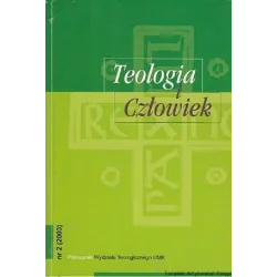 TEOLOGIA I CZŁOWIEK NUMER 2/2003