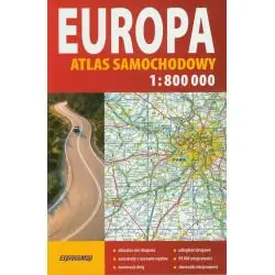 EUROPA ATLAS SAMOCHODOWY 1:800 000