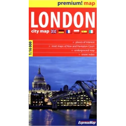 LONDYN / LONDON PLAN MIASTA 1:16 000