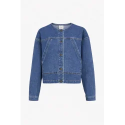 KURTKA JEANSOWA DAMSKA OBJECT ROZMIAR S