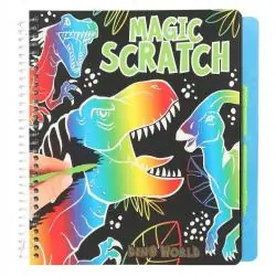 ZESTAW KREATYWNY MAGIC SCRATCH DINO WORLD