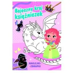 BAJECZNY ŚWIAT KSIĘŻNICZEK NAKLEJKI ZDRAPKI