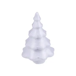 CHOINKI STYROPIANOWE 14 CM ZESTAW 2 SZT DO DEKORACJI ŚWIĄTECZNYCH