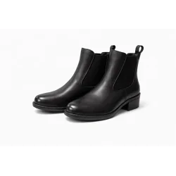 BOTKI DAMSKIE CZARNE CLEVE ROZMIAR 39