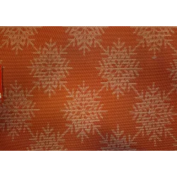 ŚWIĄTECZNA PODKŁADKA NA STÓŁ CZERWONA W ŚNIEŻYNKI 2 SZTUKI