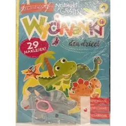 DINOZAURY WYCINANKI DLA DZIECI + NOŻYCZKI GRATIS