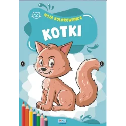 MOJA KOLOROWANKA KOTKI