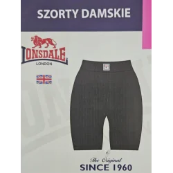 LONSDALE SZORTY DAMSKIE CZARNE ROZMIAR M