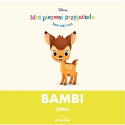 MOI PIERWSI PRZYJACIELE BAW SIĘ I UCZ BAMBI ZIMA + FIGURKA