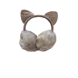 NAUSZNIKI ZIMOWE KOCIE USZY