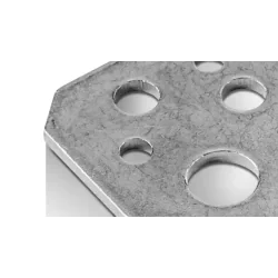 KĄTOWNIK ZŁĄCZE KĄTOWE RÓWNORAMIENNE 90X90X65 MM WZMOCNIONE KOELNER