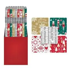 ŚWIĄTECZNY PAPIER OZDOBNY DO PREZENTÓW 200X70 CM INTERDRUK