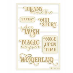 ZESTAW TEKTUREK ONCE UPON A TIME 06 7 SZTUK