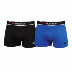 BOKSERKI MĘSKIE HIMOUNTAIN 2-PAK CZARNE NIEBIESKIE ROZMIAR XL
