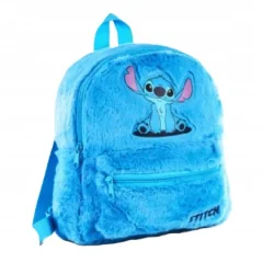 PLECAK DZIECIĘCY PLUSZOWY LILO & STITCH NIEBIESKI DO PRZEDSZKOLA