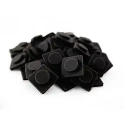 ZESTAW PIKSELI SILIKONOWYCH 60 SZT. CZARNE S