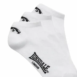 SKARPETKI STOPKI LONSDALE BIAŁE 3-PAK ROZMIAR 36-39