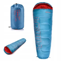 ŚPIWÓR DZIECIĘCY METEOR YMER MUMIA Z POKROWCEM KOMPAKTOWY 160 X 60 CM