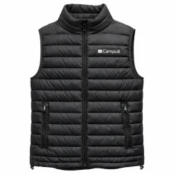 BEZRĘKAWNIK DAMSKI CAMPUS CZARNY LEKKI PUCHOWY ROZMIAR M