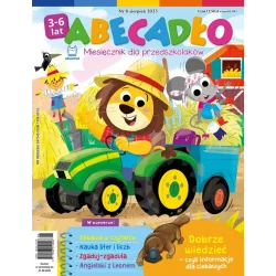 ABECADŁO MIESIĘCZNIK DLA PRZEDSZKOLAKÓW 8/2025