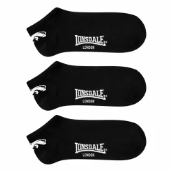 SKARPETY STOPKI LONSDALE CZARNE ROZMIAR 36-39