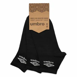 SKARPETKI UMBRO CZARNE 3-PAK ROZMIAR 43-46