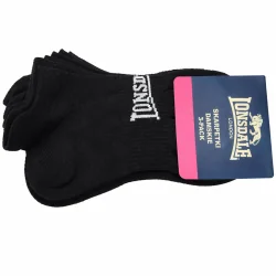 SKARPETKI STOPKI LONSDALE CZARNE 3 PARY 39-42