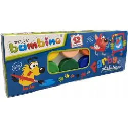 FARBY PLAKATOWE BAMBINO 12 KOLORÓW