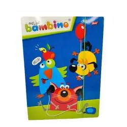 TECZKA Z GUMKĄ A4 BAMBINO