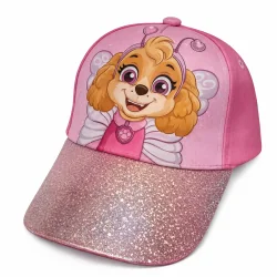CZAPKA Z DASZKIEM DZIEWCZĘCA PSI PATROL SKYE RÓŻOWA