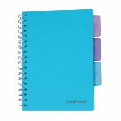 KOŁOZESZYT W KRATKĘ 100 KARTEK A5 COOLPACK