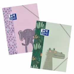 TECZKA Z GUMKĄ A4 OXFORD