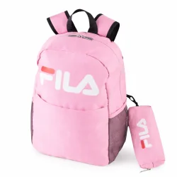 PLECAK SZKOLNY FILA FAVORITEN RÓŻOWY + PIÓRNIK SASZETKA