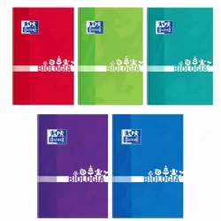 ZESZYT W KRATKĘ Z MARGINESEM 80 KARTEK A5 OXFORD BIOLOGIA