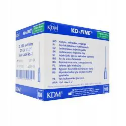 IGŁA INIEKCYJNA 100 SZT. KD MEDICAL KD-FINE 21G 0,8X40 MM A100 STERYLNA