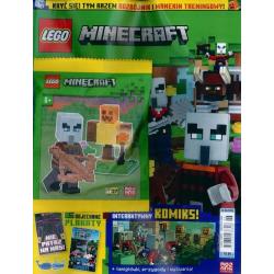 LEGO MINECRAFT + PREZENT: ROZBÓJNIK I MANEKIN TRENINGOWY GAZETKA 2/2024 II GATUNEK