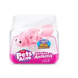 ZURU PETS ALIVE PŁYWAJĄCY AKSOLOTL RÓŻOWY 3+