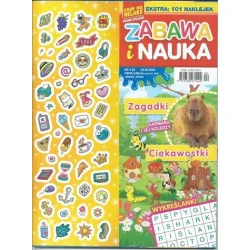 ZABAWA I NAUKA SUPER KRZYŻÓWKI ZAGADKI CIEKAWOSTKI GAZETKA 3/2024