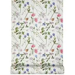 TAPETA WINYLOWA NA FLIZELINIE KWIATY I ZIOŁA HOUSE OF TURNOWSKY
