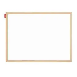 TABLICA SUCHOŚCIERALNA MAGNETYCZNA MEMOBE 90x60 CM RAMA DREWNIANA